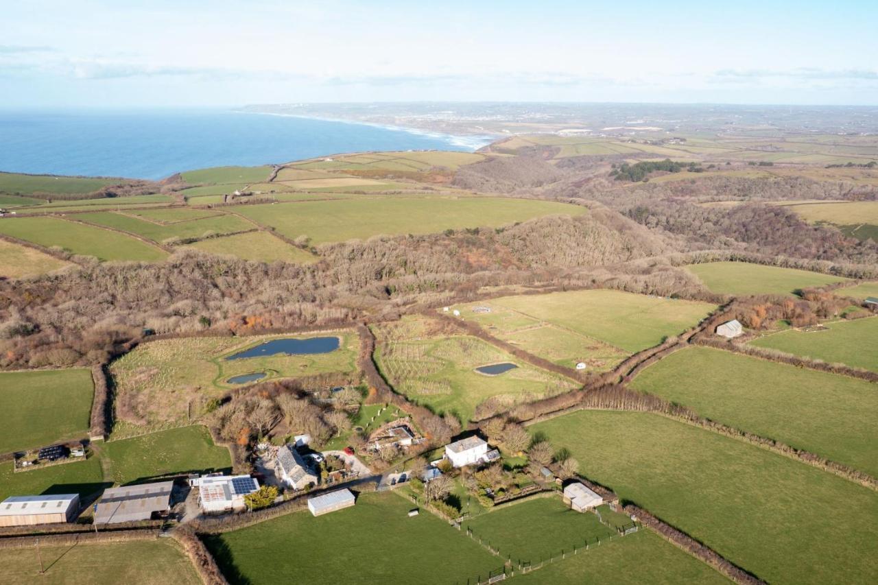 Вилла Millook View Farmhouse Буде Экстерьер фото