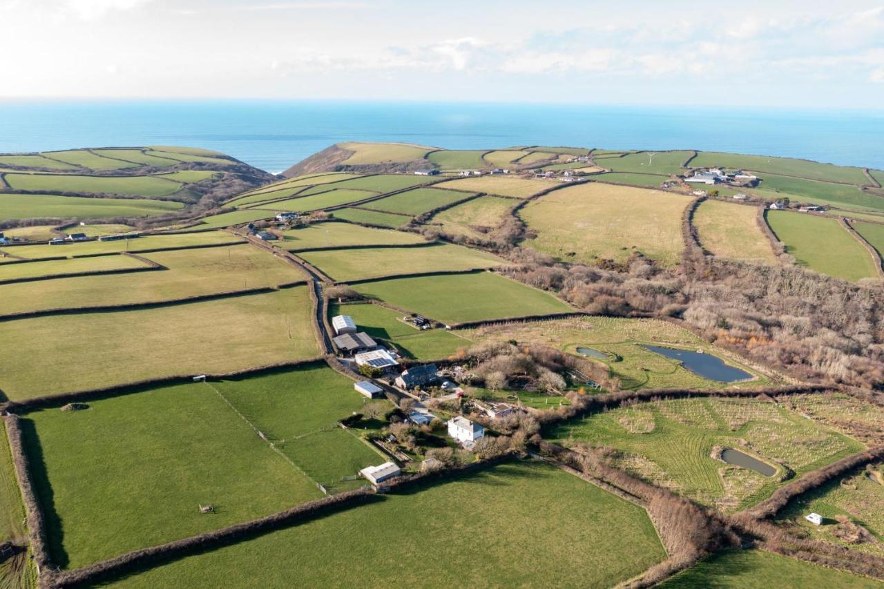 Вилла Millook View Farmhouse Буде Экстерьер фото